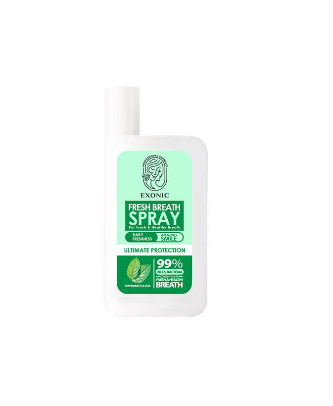 افشانه ضد پلاک دندان و خوشبو کننده دهان با طعم نعناع